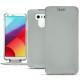 Housse cuir LG G6 - Gris PU