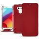 Lederschutzhülle LG G6 - Rouge PU