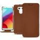 Lederschutzhülle LG G6 - Marron PU