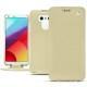 Custodia in pelle LG G6 - Beige ( Nappa - Pantone 7502C ) 