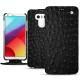 レザーケース LG G6 - Autruche nero