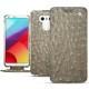 Funda de piel LG G6 - Autruche desert