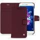 Custodia in pelle Huawei Honor 8 Pro - Lie de vin ( Pantone 5115C ) 