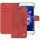 Housse cuir Huawei Honor 8 Pro - Cerise vintage ( Pantone 185C ) 