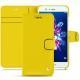 Huawei Honor 8 Pro leather case - Jaune fluo