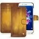 Housse cuir Huawei Honor 8 Pro - Doré Patine