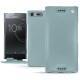 Housse cuir Sony Xperia XZ Premium - Bleu ciel ( Nappa - Pantone 277C ) 