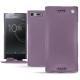 Funda de piel Sony Xperia XZ Premium - Lilas ( Nappa - Pantone 2645U ) 