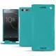 Custodia in pelle Sony Xperia XZ Premium - Bleu fluo