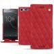 Capa em pele Sony Xperia XZ Premium - Rouge troupelenc - Couture