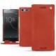 Housse cuir Sony Xperia XZ Premium - Arange clouquié
