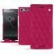 Custodia in pelle Sony Xperia XZ Premium - Rose fluo - Couture