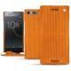硬质真皮保护套 Sony Xperia XZ Premium - Abaca arancio