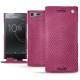 Funda de piel Sony Xperia XZ Premium - Serpent ciclamino