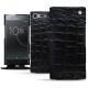Funda de piel Sony Xperia XZ Premium - Crocodile nero