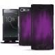 Housse cuir Sony Xperia XZ Premium - Violet Patine