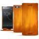 Funda de piel Sony Xperia XZ Premium - Orange Patine