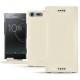 Housse cuir Sony Xperia XZ Premium - Blanc PU
