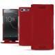 Sony Xperia XZ Premium leather case - Rouge PU