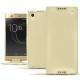 Capa em pele Sony Xperia XA1 Ultra - Beige ( Nappa - Pantone 7502C ) 