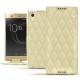 Custodia in pelle Sony Xperia XA1 Ultra - Beige - Couture ( Nappa - Pantone 7502C ) 