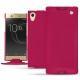 Funda de piel Sony Xperia XA1 Ultra - Rose fluo