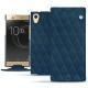 Capa em pele Sony Xperia XA1 Ultra - Blu mediterran - Couture
