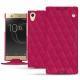 Custodia in pelle Sony Xperia XA1 Ultra - Rose fluo - Couture