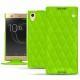 Custodia in pelle Sony Xperia XA1 Ultra - Vert fluo - Couture