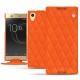 Custodia in pelle Sony Xperia XA1 Ultra - Orange fluo - Couture