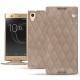 Funda de piel Sony Xperia XA1 Ultra - Taupe vintage - Couture