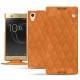 Sony Xperia XA1 Ultra leather case - Mandarine vintage - Couture
