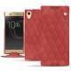 Lederschutzhülle Sony Xperia XA1 Ultra - Cerise vintage - Couture