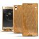 Housse cuir Sony Xperia XA1 Ultra - Or Maïa - Couture