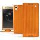 가죽 커버 Sony Xperia XA1 Ultra - Abaca arancio