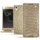 Funda de piel Sony Xperia XA1 Ultra - Autruche desert