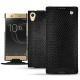 Lederschutzhülle Sony Xperia XA1 Ultra - Serpent nero