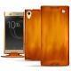 Funda de piel Sony Xperia XA1 Ultra - Orange Patine