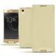 Funda de piel Sony Xperia XA1 Ultra - Beige PU
