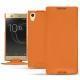 Housse cuir Sony Xperia XA1 Ultra - Orange PU