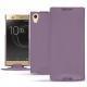 Lederschutzhülle Sony Xperia XA1 Ultra - Lilas PU