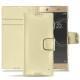 Sony Xperia XA1 Ultra leather case - Beige ( Nappa - Pantone 7502C ) 