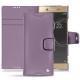 Housse cuir Sony Xperia XA1 Ultra - Lilas ( Nappa - Pantone 2645U ) 
