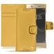 Housse cuir Sony Xperia XA1 Ultra - Mimosa ( Pantone 141C ) 