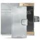 Housse cuir Sony Xperia XA1 Ultra - Platinium ( Bologna Hi Gloss Metallic - Pantone 877C ) 