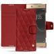 Funda de piel Sony Xperia XA1 Ultra - Tomate - Couture ( Pantone 187C ) 