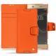 Funda de piel Sony Xperia XA1 Ultra - Orange fluo