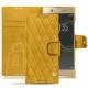 Lederschutzhülle Sony Xperia XA1 Ultra - Jaune soulèu - Couture