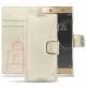 Custodia in pelle Sony Xperia XA1 Ultra - Blanc escumo