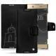 Housse cuir Sony Xperia XA1 Ultra - Negre poudro